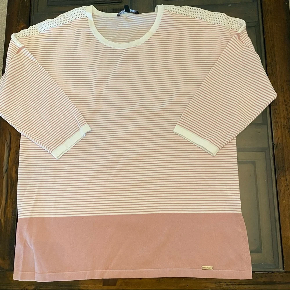 Piccadilly Canada Rose Pink Light Sweater size XS NWOT - Picture 12 of 14